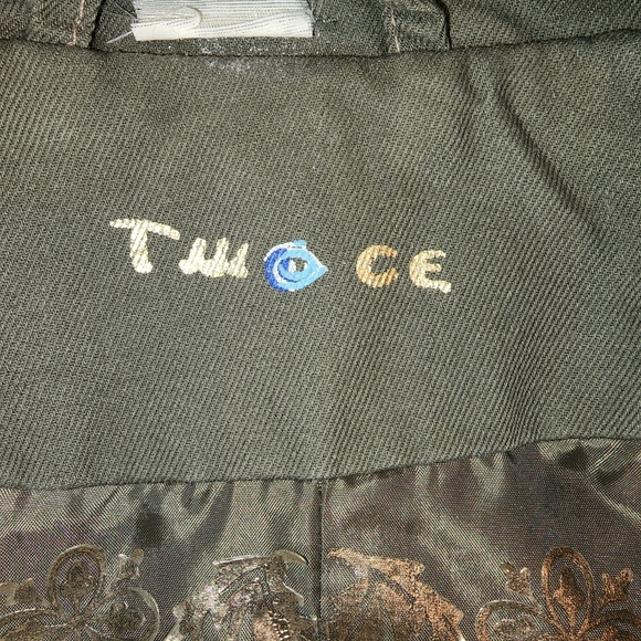 Twice Man's jacket,  size small,  color green - Picture 4 of 4